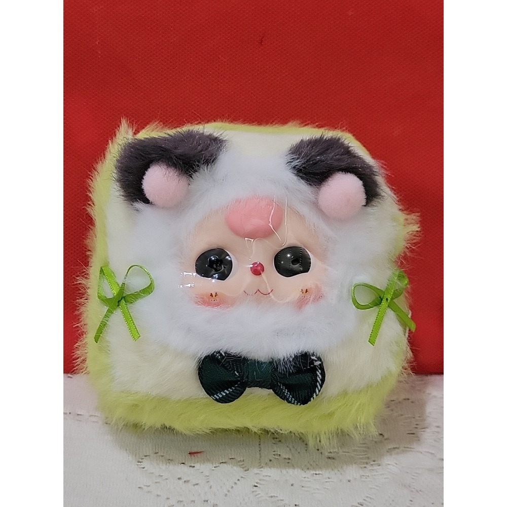 Confirmed Baby Three Plush Jewelry Box With Rotating Eyes Open Box. New.